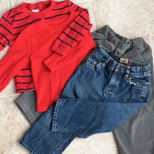 Boys lot, Old Navy Jeans and Henley shirts